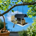 thumbnail image 5 of Outdoor Bird Feeder for Finches and Titmice Large Capacity Durable Wild Bird Feeding Station, 5 of 8
