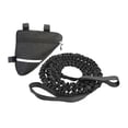thumbnail image 2 of guohui Bicycle Tow Rope Bicycle Traction Rope Elastic Lightweight Bike Accessories 2.5M black, 2 of 8