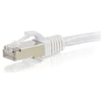 thumbnail image 2 of C2G 15ft Cat6 Snagless Shielded (STP) Ethernet Network Patch Cable - White - patch cable - 15 ft - white, 2 of 5
