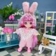thumbnail image 1 of Doll For Girls Toy BJD Mini Dolls Anime Girl Christmas Gift Baby Body 3D Big Eyes Beautiful DIY Toys Doll Clothes Dress Up 1/12baby Gao Jinjia LED, 1 of 2