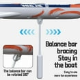 thumbnail image 2 of Remote Control Anti-Capsize Swing Sailboat Toy for Kids 8+, 2.4G RC 30M Range, 220mm Plastic Hull with UV Printed Shell, 3.7V Battery 15min Runtime, Water-Activated Power, for Indoor/Outdoor Pools -, 2 of 7