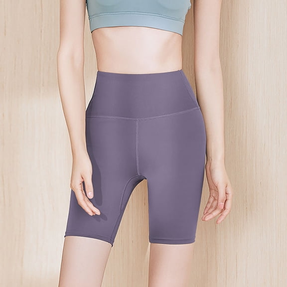 asjyhkr Yoga Pants Women Booty Lifting High Waist Stretch Tights Running Gym Workout Cropped Pants