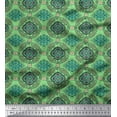 thumbnail image 1 of Soimoi Cotton Duck Fabric Geometric,Paisley & Mandala Artistic Printed Fabric 1 Yard 42 Inch Wide, 1 of 1