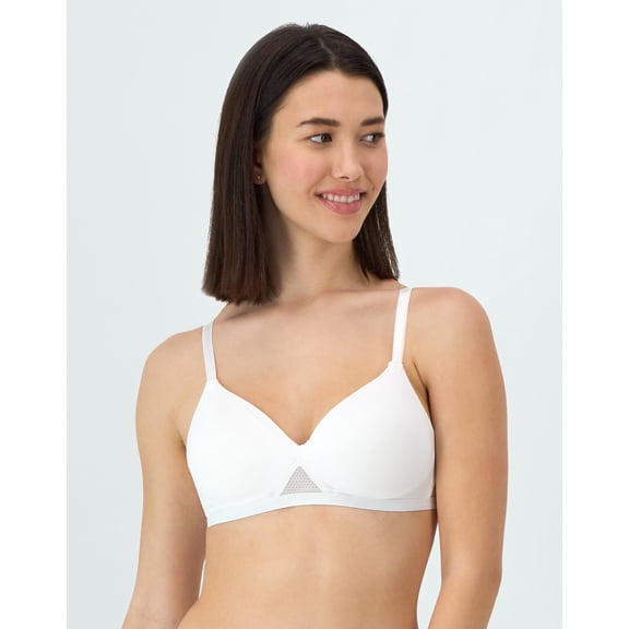 Hanes Women's Oh So Light Comfort Wire Free Bra, Style G521