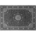 thumbnail image 1 of Ahgly Company Indoor Rectangle Medallion Gray Traditional Area Rugs, 5' x 7', 1 of 1