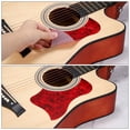 thumbnail image 5 of Acústica Guitarra Golpeador Ajuste 41 Pulgadas Auto Adhesivo Zurdo Mano Acústica-Eléctrica Guitarra Partes Agua Gota Forma Blanco Paquete de 2, 5 of 5