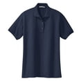 thumbnail image 5 of Yellow Rooster Women's Silk Touch Classic Female Polo Shirt Navy 4XL, 5 of 6
