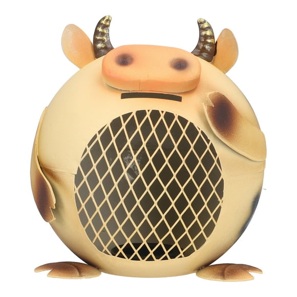 Coin Bank Lovely Appearance Premium Material Exquisite Workmanship Milk Cow Coin Bank for Money Saving