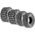 thumbnail image 1 of SunF Set of 4 Sport ATV Tubeless Tires 19x7-8 Front & 18x9.5-8 Rear, 4 Ply, 1 of 4