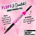 thumbnail image 6 of NYX Professional Makeup Fluff & Snatch Eyebrow Pencil, Eyebrow Powder Pen, Espresso, 0.04 oz, 6 of 15