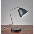 thumbnail image 2 of Adesso Chelsea Desk Lamp, Painted Brass,Black, 2 of 2