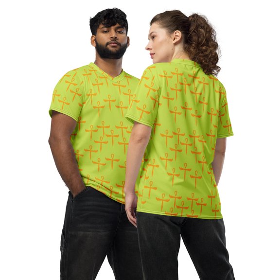TEA SHIRT (Recycled unisex sports jersey )