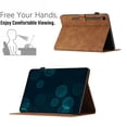 thumbnail image 4 of for Samsung Galaxy Tab S9/S8/S7 Smart Auto Sleep/Wake Cover with Pencil Holder, Tree Pattern PU Leather Card/Stylus Holder Folding Stand Anti-Scratch Cover for Tab S9/S8/S7, Brown, 4 of 6