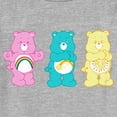 thumbnail image 2 of Toddler's Care Bears Trio Friends Graphic Tee Athletic Heather 4T, 2 of 3