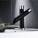 thumbnail image 2 of Grifo mezclador de lavabo elegante para un baño de una sola manija moderno y lujoso sin esfuerzo, 2 of 5