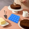 thumbnail image 5 of Silicone Half Sphere Mold with 20 Cavities, Flexible Silicone Maker, Nonstick Baking Tool for Cakes, 5 of 8