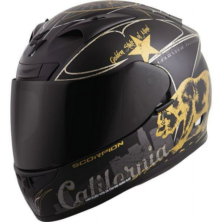 Scorpion EXO EXO-R710 Golden State Full Face Helmet - Matte Blk