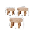 thumbnail image 5 of Indoor Plant Stand,Mid Century Wood Plant Stand Modern Plant Table,Plant Holder for Flower Pots,Small Round Side Table, 5 of 20