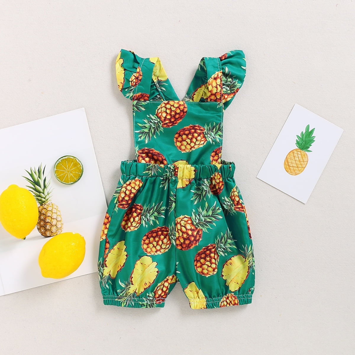 pineapple romper baby