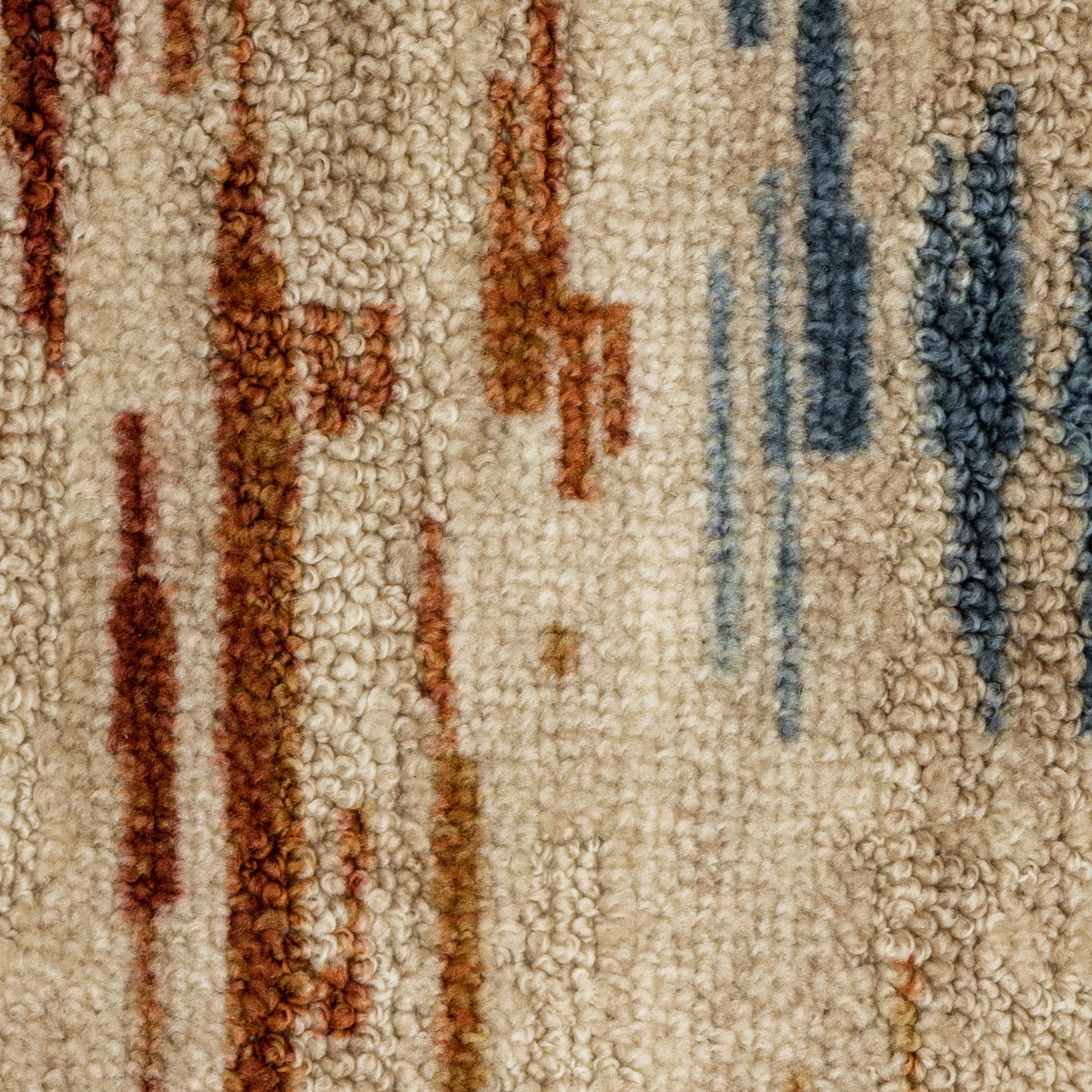 (3 pack) Mainstays Geometric Polyester Multi-Color Stripe Blocks Indoor Hallway Runner Rug, 2'x6'