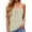 Beige, variant on SHenli Womens Plus Size Tops V-Neck Braless Tie Halter Shirts Ribbed Knit Going Out Y2k Tees