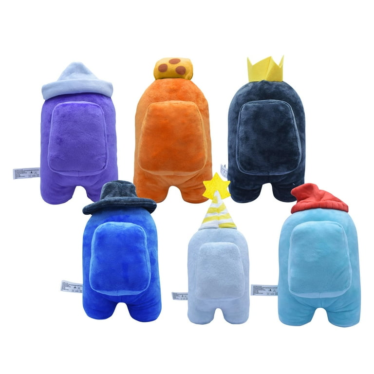 Among Us ぬいぐるみ 大・小セット Among Us 7 Inch Plush Set of 6 - Walmart.com