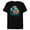 Black, variant on Disney PIXAR Finding Nemo Surf-Tastic with Nemo & Dory - Short Sleeve Blended T-Shirt for Adults - Customized-Putty Snow Heather