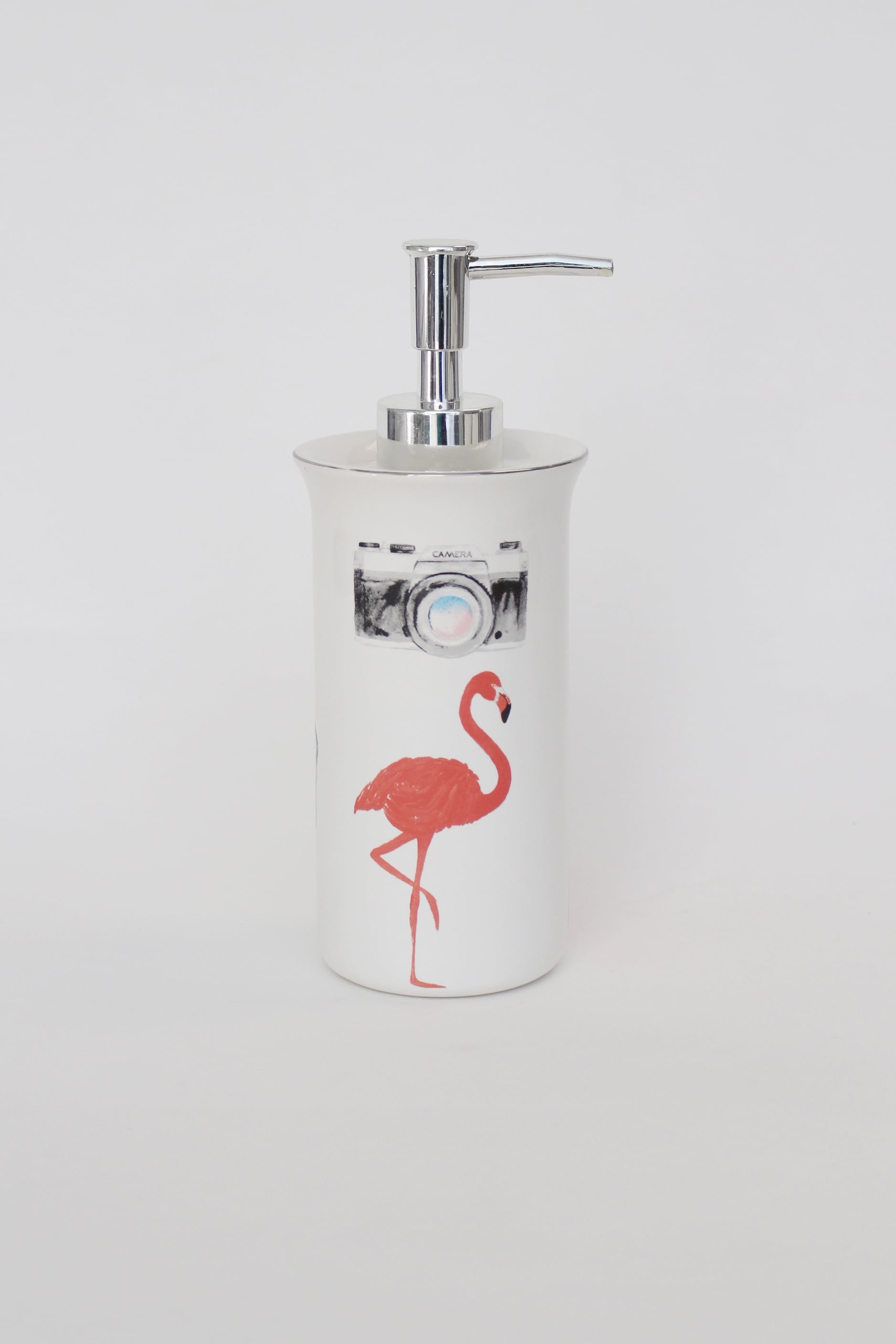 Splash Home Travel Girl Ceramic Lotion Dispenser, 1 Each