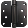 thumbnail image 5 of Self-Closing Door Hinge, 4 Inches, 1/4" Radius Corner, Satin Chrome by Stone Harbor Hardware, 5 of 29
