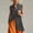 *Gray, variant on ClodeEU Women's Mandarin Collar Sleeveless Button Front Shirt,Casual Loose Fit Summer Tank Top Army Green,Women's Plus L