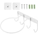 thumbnail image 1 of Basketball Holder Wall Mount for Display with Wall Mount Basketball Holder Sports Rack, 1 of 5