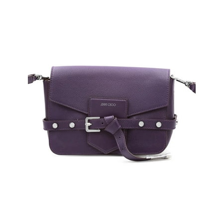 Jimmy Choo Lexie Amethyst Purple Leather Ladies Crossbody Bag