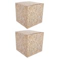 thumbnail image 4 of KAKOWELY 2 fardos de heno para decoración: cajas de fardos de heno con temática de vaquero occidental - Cajas de paja falsa de granja para fiesta de cumpleaños temática del oeste, 4 of 4