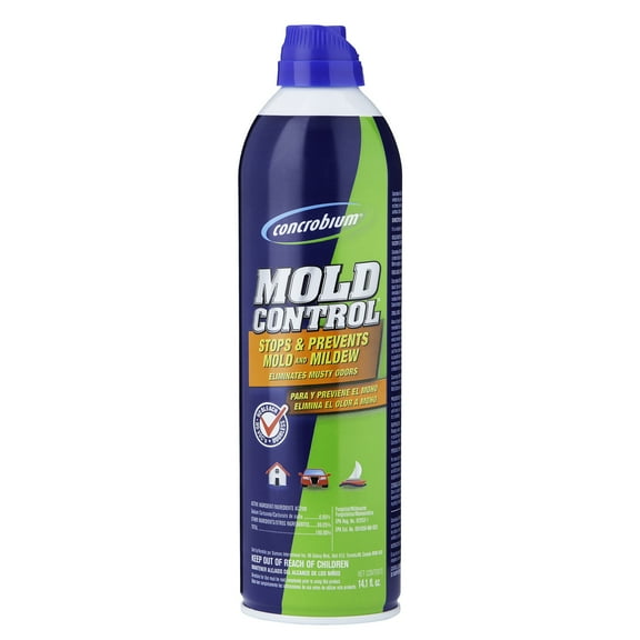 6 Pack, Concrobium Mold Control Mold & Mildew Cleaner Aerosol- 27400CAL, 14.1 oz