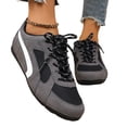 thumbnail image 5 of Willtoo Womens Sneakers Retro Lace‑Up Low Top Trainer Shoes Lightweight Fashion Flat Non Slip Athletic Shoes for Daily Outdoor Wear, 5 of 5