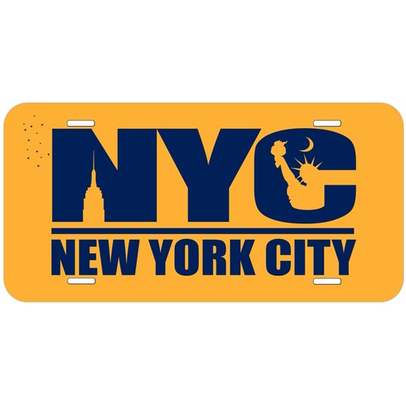 New York NY TAG04 Novelty Car Auto License Plate