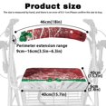 thumbnail image 6 of HELLHERO Christmas Tree Non-Slip Fit Backrest Covers Rollator Seat Covers with Easy to Clean Non Slip Outdoor Park and Outdoor Happy Easter, 6 of 7