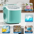 thumbnail image 4 of FREE VILLAGE Ice Makers Countertop,Portable Ice Maker Machine with Self-Cleaning,26.5lbs/24Hrs,6 Mins/9 Pcs Bullet Ice,Ice Scoop and Basket,Handheld Ice Maker for Kitchen/Home/Office/Party, 4 of 8