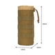thumbnail image 4 of Botellas de agua, portabotellas con cordón, contenedor de agua portátil con hidratación Caqui, 4 of 7