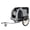 Black / Grey, variant on FunMay Folding Bike Trailer for Dogs, Blue/Grey, 100lb Capacity All-terrain Pet Carrier