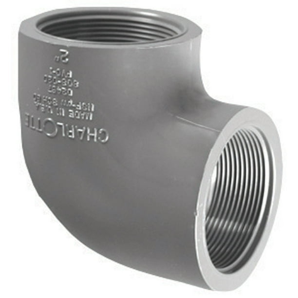 Charlotte Pipe Schedule 80 PVC Elbow