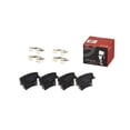 thumbnail image 2 of Brembo P11040; Brake Pad; FMSI Number D1057-7963; Low-Metallic; Set Of 4; With Mounting Hardware And Pad Wear Sensor, 2 of 3