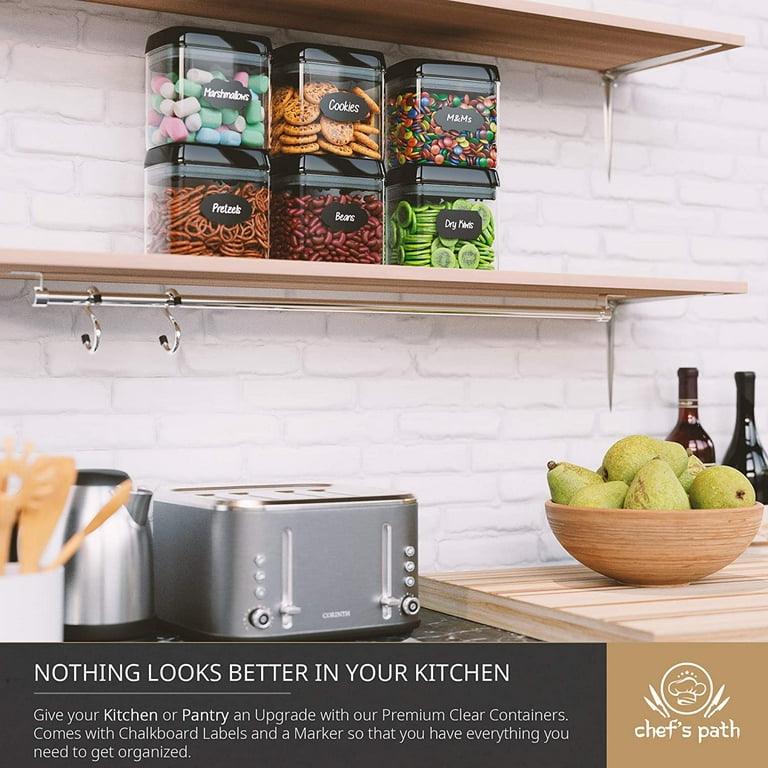 Chef's Path Airtight Food Storage Containers Set for Kitchen