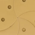 thumbnail image 3 of Dura-Gold - Premium - 400 Grit - 5" Gold Sanding Discs - 5-Hole Dustless Hook and Loop for DA Sander - Box of 50 Finishing Sandpaper Discs for Woodworking or Auto, 3 of 6