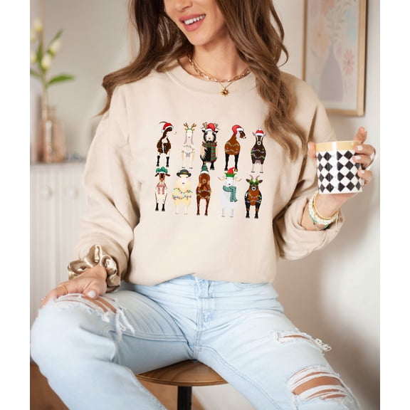 Goat Season Sweatshirt, Goat Lover Sweatshirt, Season Farm Animals Sweatshirt, Goat Season Sweatshirt, Season TSHIRT All Size S-5XL