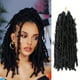 thumbnail image 1 of Peluca larga de crochet con trenzas sintéticas con lazo desgastado, pre-enrollada y suave, 1 of 8