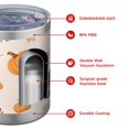 thumbnail image 4 of 12oz Tumblers Happy Thanksgiving Turkey Fall Pumpkin Vacuum Insulated Stainless Steel Travel Tumbler Cups Mug with Lid and Straw for Beer,Coffee,Beverages with Cleaning Brush for Cold & Hot Drinks, 4 of 5