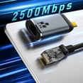thumbnail image 4 of Type C To Rj45 Adapter Usb C To Ethernet Adapter Usb To Ethernet Adapter Usb C To Rj45 Adapter Type C To Rj45 Lan Adapter Type C To RJ45 Adapter 2500Mbps Plug And Play Aluminium, 4 of 8