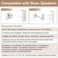 thumbnail image 3 of Soporte de altavoz para Bose UB-20 Serie II, inclinable y giratorio, blanco, 3 of 8