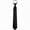 Black, variant on Mens Pre Tied Zipper Tie, Adjustable Skinny Slim Clip on Necktie for School Wedding Party Uniforms, 1 Pc,Black